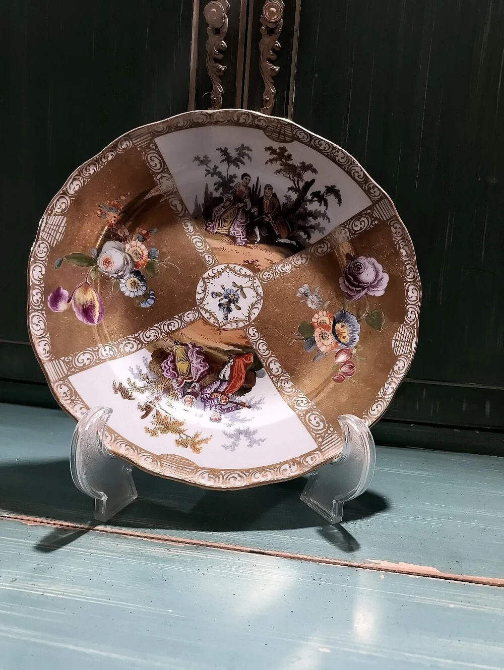 Fine 19th C. Meissen Porcelain 9.5
